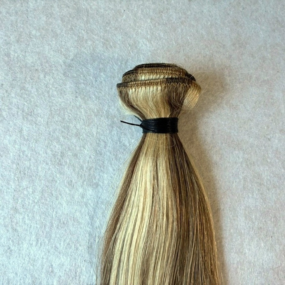 Bellami Volume Weft 16" 120g Ash Bronde Highlight #21/60/16 Remy Hair NWOT - Picture 3 of 6